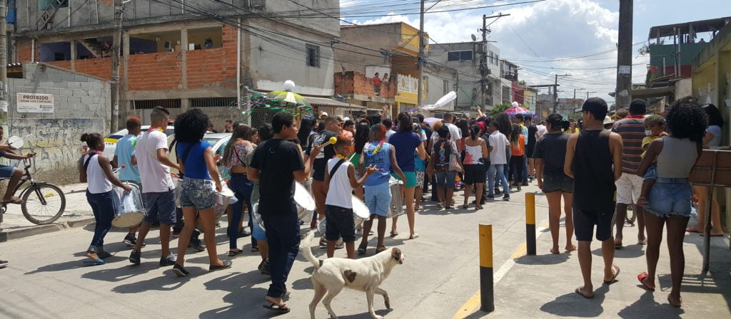 Comunidade em festa no Carna-Autores 2018.  Foto: Márcia Duarte.